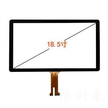 18.5 인치 블랙 프로젝티브 용량 터치 패널