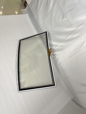 32인치 곡선 터치 패널 스크래치 저항성 멀티 디바이스 터치 모니터