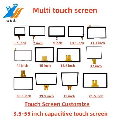 사용자 정의 프로젝션 용량 터치 패널 USB 인터페이스와 함께 14 인치 방수 방유 반UV AR AG AF