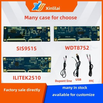 8인치 멀티 터치 프로젝션 USB 용량 (PCAP) GG GFF ITO 터치 스크린 패널 Tft LCD 디스플레이 LED 모니터 사용자 정의 AR AG AF 항 자외선 방수 방수 장갑 펜 터치 태블릿 PC 교육 게임