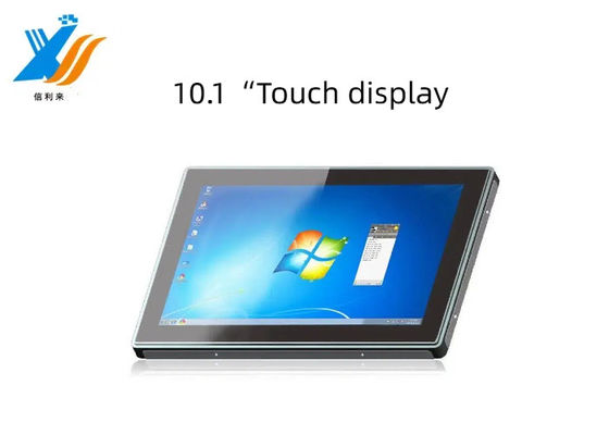 10.1 인치 용량 LCD 터치 스크린 패널 고 감도 G + G 구조 VGA HDMI 산업 교육용 태블릿 컴퓨터에 맞춘