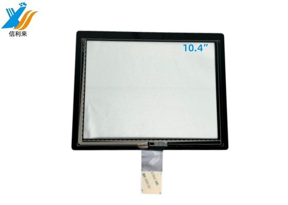 검은색 산업용 PC PCAP 터치 스크린 10.4 인치 디스플레이 USB 및 IIC COF 인터페이스