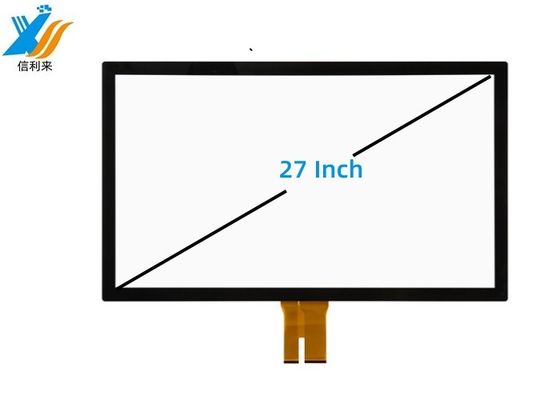 27인치 G+G PCAP 터치 패널 (USB/I²C 인터페이스 및 AF 유리 포함)