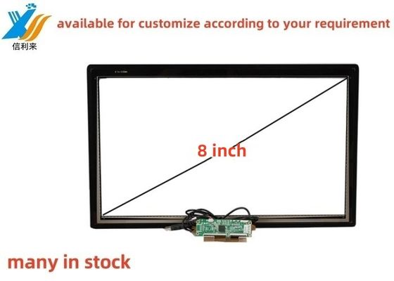 좋은 가격 8인치 멀티 터치 프로젝션 USB 용량 (PCAP) GG GFF ITO 터치 스크린 패널 Tft LCD 디스플레이 LED 모니터 사용자 정의 AR AG AF 항 자외선 방수 방수 장갑 펜 터치 태블릿 PC 교육 게임 온라인으로