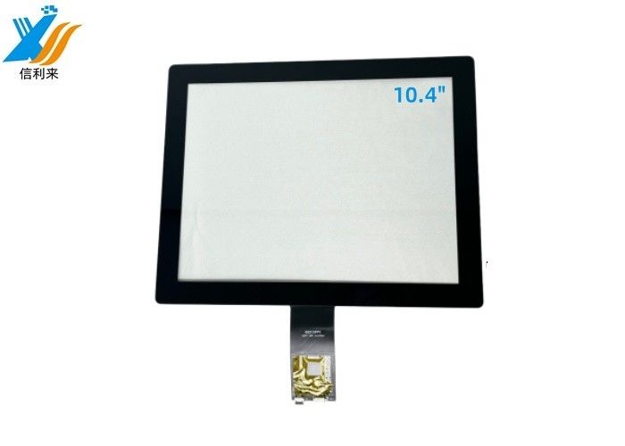 검은색 산업용 PC PCAP 터치 스크린 10.4 인치 디스플레이 USB 및 IIC COF 인터페이스