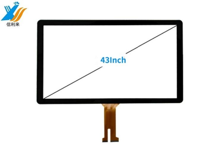 커스터마이징 가능한 43인치 PCAP 터치 패널 ITO 유리 멀티 터치 프로젝션 용량 터치 화면 모니터 교육용 의료 컨퍼런스 게임 인터랙티브 비디오 벽 노트북 스마트 홈